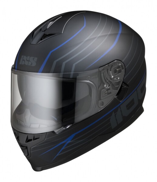 Шлем IXS HX-1100 2.1 чёрный синий