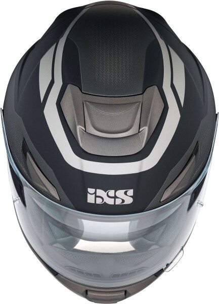 Шлем IXS HX-315 2.0 чёрн серый матов