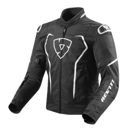 Куртка из текстиля Rev'it Vertex Black White