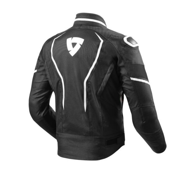 Куртка из текстиля Rev'it Vertex Black White