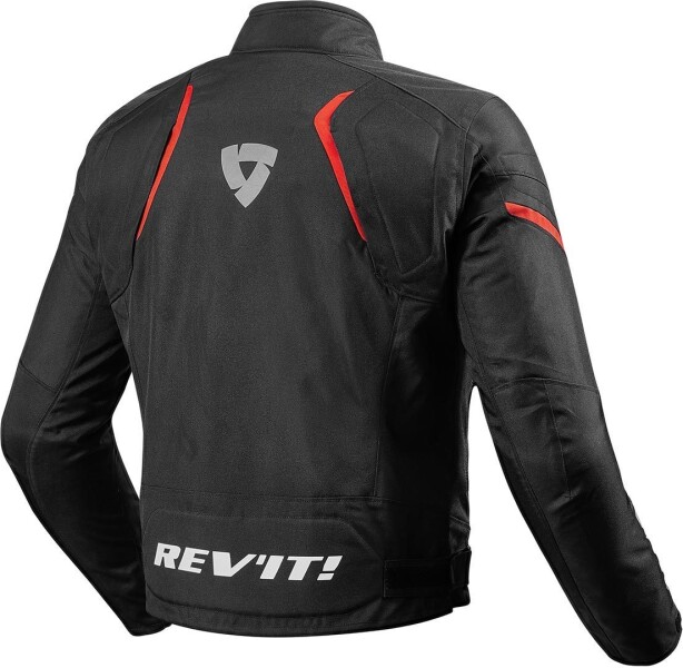 Куртка из текстиля Revit Jupiter 2 Black Red