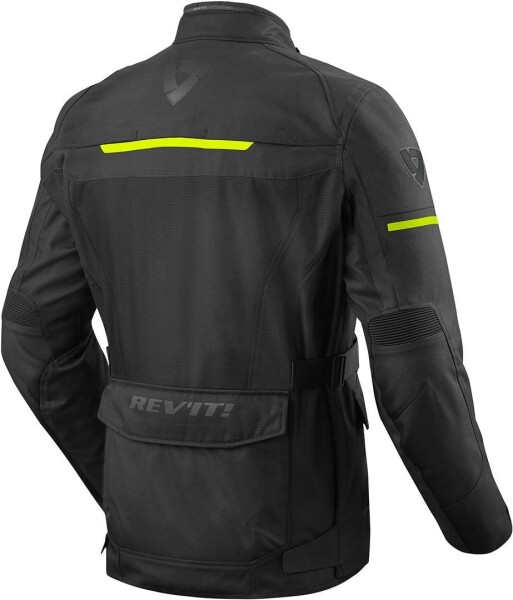 Куртка из текстиля Revit Safari 3 Black Yellow