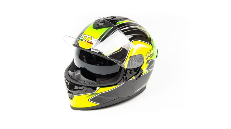 Шлем GTX 5672 YELLOW GREEN