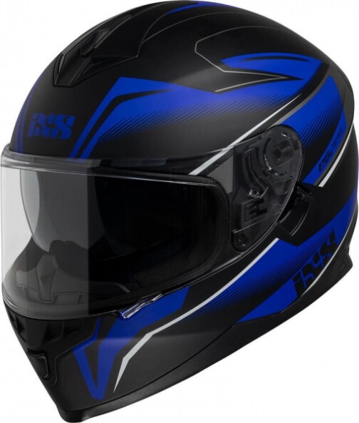 Шлем IXS HX-1100 2.3 чёрный синий