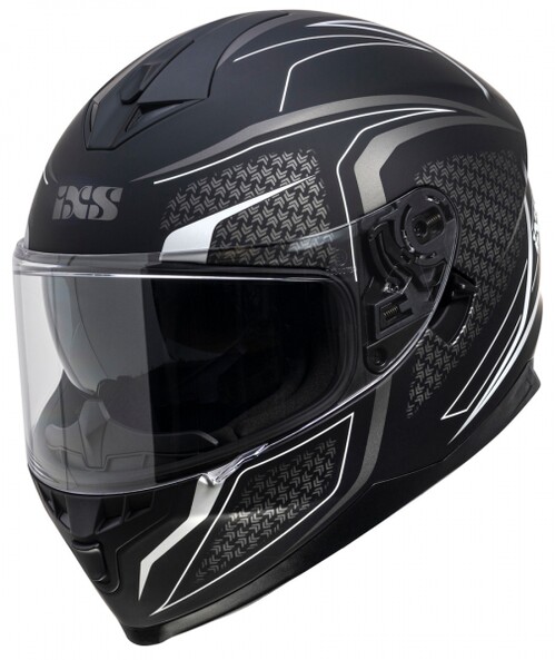 Шлем IXS HX-1100 2.4 чёрный серый